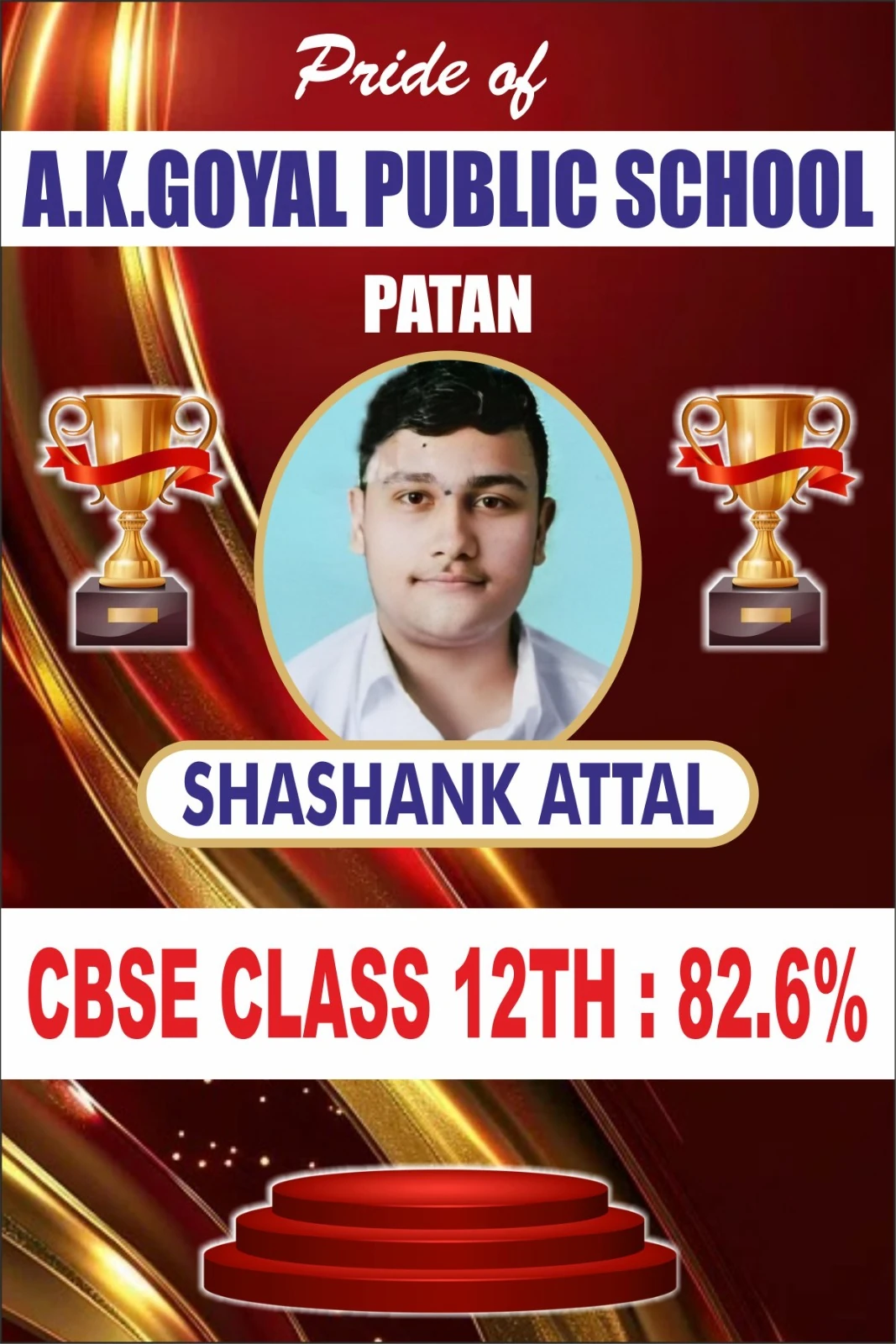 Shashank Attal achiever poster
